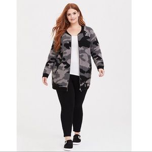 Metallic Lurex Camo Jacket